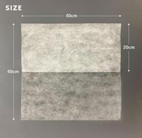 Housses de protection jetables pour maquillage, en non-tissé, pour essayage en boutique de robes de mariée
