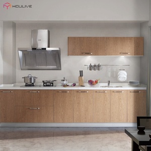 Muebles de Cocina Económicos de Fábrica con Fregadero y Grifo, Diseño Moderno para Hoteles, <span class=keywords><strong>Color</strong></span> de Puerta Personalizable - Product Image 6