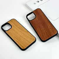 Premium bois de bambou véritable + TPU antichoc Anti-chute couverture complète coque de protection pour iPhone 17 Pro Max Air
