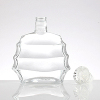 Populaire 700 ml 750ml Bouteille En Verre Liqueur Brandy1 Litre Eau Boisson Alcoolisée Vodka Prix