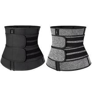 Faja Reductora de Cintura Ajustable de Neopreno Flexible para Deportes y Postparto, con Doble Cinturón y Protección con Cremallera - Product Image 5