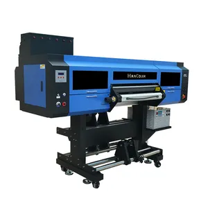 Hancolorroll Sticker phim máy in 2024 kỹ thuật số flexo máy in 60cm 2 trong 1 uvdtf UV dtf với tự động hóa Laminator