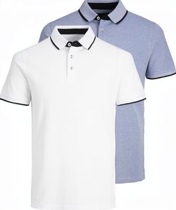 Completo Formale da Uomo 2 Pezzi, <span class=keywords><strong>T</strong></span>-<span class=keywords><strong>Shirt</strong></span> a Maniche Corte in Cotone 100% Tessuto, <span class=keywords><strong>Jack</strong></span> & <span class=keywords><strong>Jones</strong></span> Jjepaulos ODM, <span class=keywords><strong>T</strong></span>-<span class=keywords><strong>Shirt</strong></span> Blu Cobalto Brillante - Product Image 1