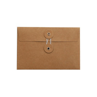 Sac de rangement pour documents A4 A5 grande capacité, en kraft épaissi, pour l'archivage et la collection de données