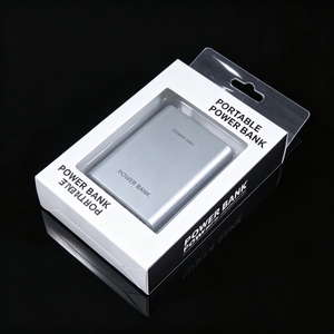 Window PVC Rectangular Packaging <b>Box</b> Custom Power Bank PVC Folding <b>Box</b> for Phone Case <b>Display</b> Packaging 0.3-0.5mm Thickness - Product Image 5