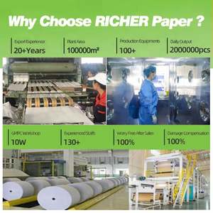 Papier ciré pour emballage alimentaire, papier ciré, feuilles de papier ciré pour emballage de viande de charcuterie, hamburger, frites, sandwich, avec logo personnalisé imprimé, revêtement PE - Product Image 6