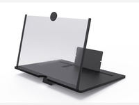 12 Inch 3D HD Phone Screen Magnifier - Anti-Blue Light Eye Protection Foldable Stand