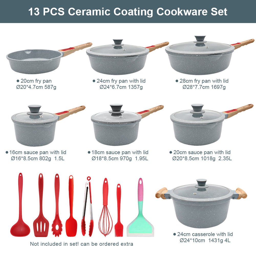 สีฟ้า-ชุด13ชิ้น