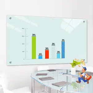 Kunden spezifisches magnetisches Glas-Whiteboard