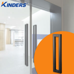 Manija de puerta de vidrio de acero inoxidable 201, manijas de puerta, aplicación de Hotel de restaurante de lujo - Product Image 1