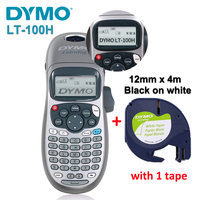 Étiqueteuse Manuelle Dymo LT-100H, Imprimante d'Étiquettes Thermiques Portable Largeur 12mm