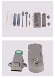 GQK Modern Nylon Furniture <b>Door</b> <b>Lock</b> with Iron Key-Durable & Easy Installation <b>for</b> Hotel Apartment Outdoor Hospital Bathroom Use - Product Image 5