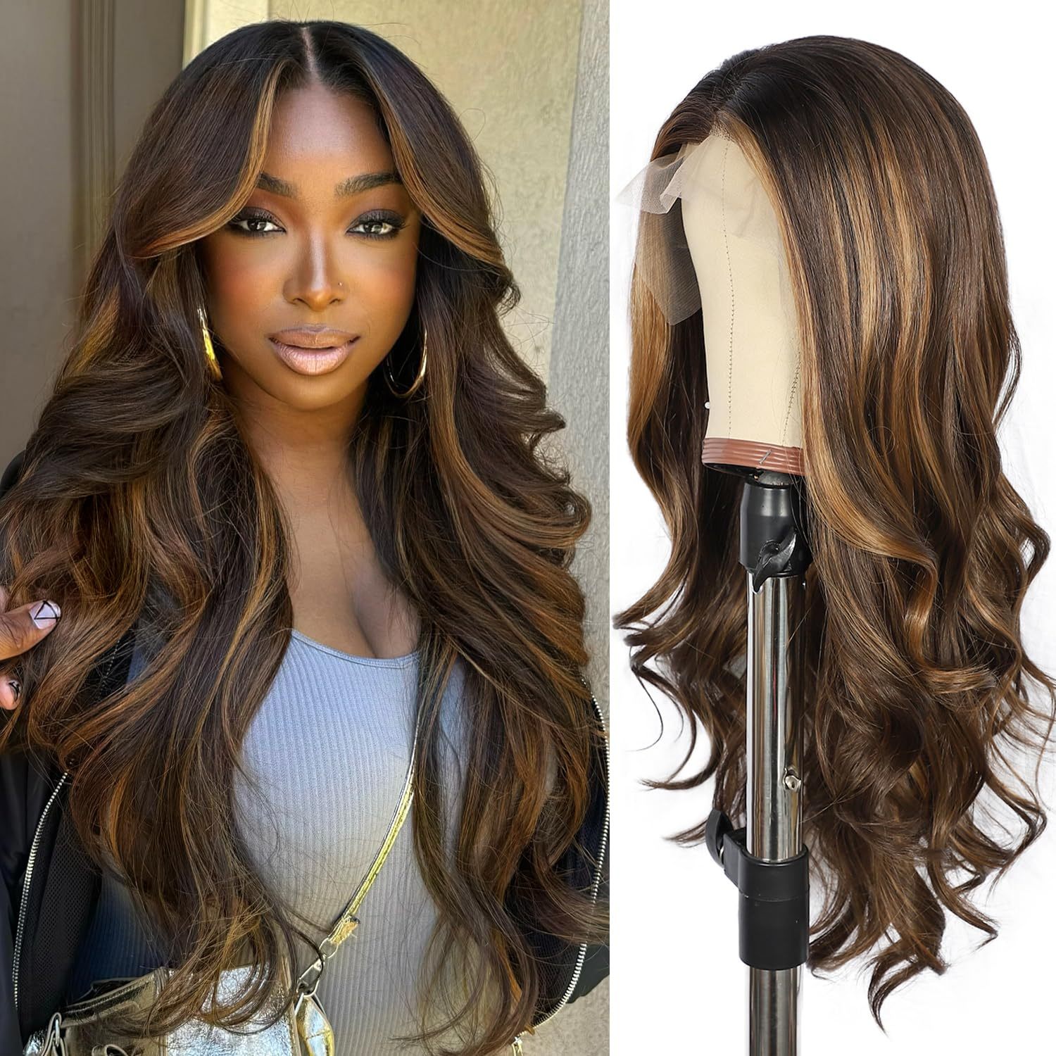 Dark highlight brown
