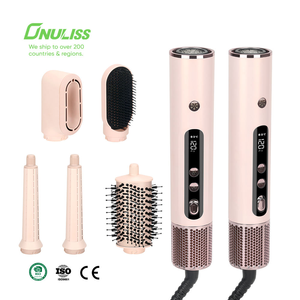 Nouvelle brosse à <span class=keywords><strong>air</strong></span> chaud multifonctionnelle <span class=keywords><strong>5</strong></span> <span class=keywords><strong>en</strong></span> <span class=keywords><strong>1</strong></span> pour coiffer les cheveux, ensemble de brosses lissantes <span class=keywords><strong>5</strong></span> <span class=keywords><strong>en</strong></span> <span class=keywords><strong>1</strong></span> avec accessoires pour boucler les cheveux - Product Image 2