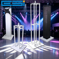 Nouveau design 2026 ESI Totem TV réglable en hauteur (0,9 m à 1,8 m) avec base pliable en acier, support LED, écran et haut-parleur, certifié TUV
