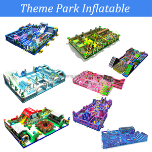 Parc de jeux gonflable géant d'aventure, parcours d'obstacles gonflable, jeux d'amusement, parc de <span class=keywords><strong>trampoline</strong></span> gonflable - Product Image 6