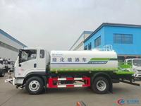 Camión Cisterna de Agua de 12000L, Camión Cisterna con Aspersor, Euro 6, 4x2, Nuevo Modelo, Multifuncional, para Jardinería, Riego, Vehículo de Pulverización Municipal