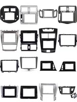Accessoires de voiture, cadre Android pour voiture de 9 pouces pour CR-V 1998+, cadre audio pour voiture, cadre pour lecteur DVD de voiture, cadre pour autoradio, cadre pour voiture