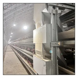 Poultry Farming Equipment Supplier Automatic Battery Egg Layer Chicken Laying Hens Cages for sale