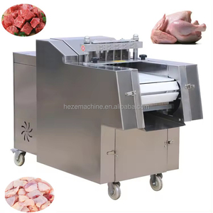 Découpeuse de cube de viande crue de canard de viande séchée séchée de boeuf d'acier inoxydable - Product Image 3