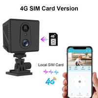 Kamera CCTV Mini IP Terlaris Nirkabel Bertenaga Baterai Sensor Gambar CMOS Kartu Memori Cloud untuk Pengawasan