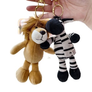 Prodotto di Tendenza: Giocattoli di Peluche all'Ingrosso, Simpatici Leoni, Orsi e Lupi, Diverse Figure da 14cm, Portachiavi in Peluche - Product Image 6