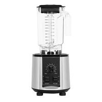 Blender professionnel à 6 lames en acier inoxydable, facile à transporter, pour usage commercial