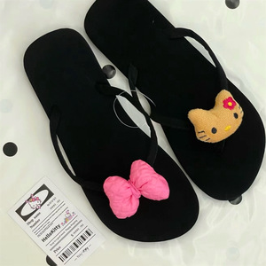 Chanclas de mujer. Chanclas de estilo encantador. Chanclas de moda. Chanclas que pueden ser decoradas por uno mismo. - Product Image 2
