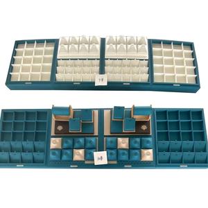 Présentoir de comptoir pour bijoux en jade, plateau de présentation pour bracelets, boucles d'oreilles et colliers - Product Image 1