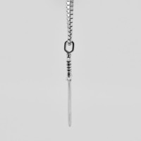 Nouveau pendentif épée en argent collier croix épée Dagger Penadnt