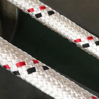 Cordes synthétiques UHMWPE (HMPE) à 8 brins et 12 brins pour l'amarrage et le remorquage maritime 6 mm 8 mm 10 mm