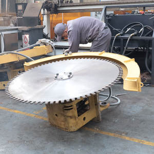 Bouwplaats Rotszaag Bevestigd Aan Mini Midden En Grote Graafmachines Asfaltzaag - Product Image 5