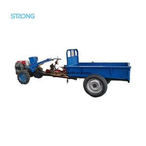 Piccolo Trattore Agricolo Diesel da 12 CV con <span class=keywords><strong>Rimorchio</strong></span>, Fresa Rotativa e Barra di Traino, Garanzia di 1 Anno per Uso Agricolo - Product Image 1