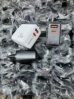 Adaptador de Carga Rápida USB A+C PD de 30W, Cargador Original de Fábrica Tipo C para Teléfono 16 15 14 13 12Pro Max