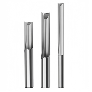 6mm 8mm <strong>Shank</strong> Two Flutes <strong>Straight</strong> Router Bits for Wood CNC <strong>Straight</strong> Engraving Cutters <strong>End</strong> <strong>Mill</strong> Tools Milling Cutter - Product Image 4