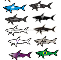 26 autocollants 3D étanches Paul Et Shark pour la décoration de tablettes, téléphones portables, réfrigérateurs, bagages, CP Jul Omerta Vrunk Shark Sticker
