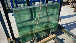 แผงกระจกลามิเนตสำหรับใช้งานกลางแจ้งใช้ภายในหน้าต่างเดี่ยวแขวนกระจกลามิเนตเดี่ยว<span class=keywords><strong>4</strong></span>มม. + <span class=keywords><strong>4</strong></span>มม. 5 + 5 6 + 6 0.38มม. - Product Image 3