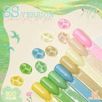 Collection de vernis à ongles en gel printemps-été 300 couleurs, sans HEMA/TPO/HPMA/TMPTA, gel UV professionnel pour salon, art des ongles tropical