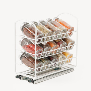 Modern seasoning spice rack organizer countertop storage kitchen cabinet spices storage display racks