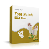Coussin de pied Detox pour enlever la toxine tampon de nettoyage en profondeur gingembre naturel 2 en 1 coussinets de pied