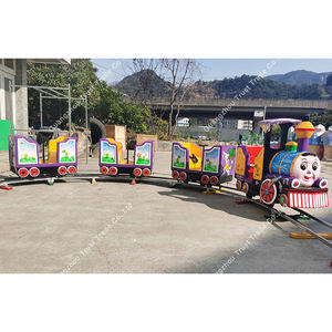 قطار كهربائي صغير خارجي ملاهي كرنفال ركوب قطار كهربائي للأطفال - Product Image 2