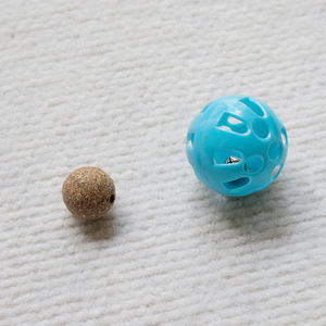 Trend Pet ürünleri <span class=keywords><strong>2026</strong></span> yeni gelenler çevre dostu keçe topu şeklinde oyuncak jöle kedi peluş oyuncak çan şeklinde topları ile - Product Image 4