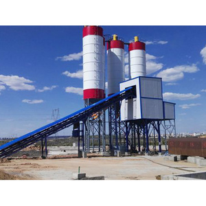 Planta dosificadora de hormigón de venta directa de fábrica con tolva de elevación, mezcladora de hormigón forzado, planta dosificadora de hormigón - Product Image 4