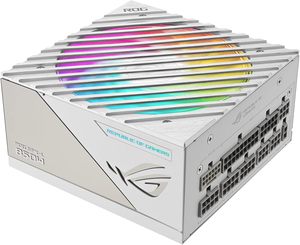 ROG Loki SFX-L 850W สีขาว พาวเวอร์ซัพพลายแบบถอดสายได้ทั้งหมด สำหรับเดสก์ท็อป 80+ Platinum พัดลม PWM ARGB ขนาด 120 มม. รองรับ <span class=keywords><strong>ATX</strong></span> <span class=keywords><strong>3.0</strong></span> PCIe 5.0 มีสินค้าในสต็อก - Product Image 5