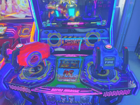 Máquina de Videojuegos Arcade de Metal, Dinosaur Century, para 2 Jugadores, Simulador de Disparos con Pistola, Consola de Juegos de Disparos