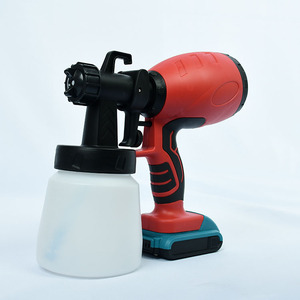 Pistola de Pulverización HVLP Inalámbrica de Alta Calidad con Batería de Litio de 2000 mAh, 800 ml, para Pintura Industrial con Alimentación a Presión - Product Image 4