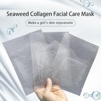 Masque facial transparent en hydrogel d'algues OEM Marque Privée, hydratant en profondeur, raffermissant, éclaircissant, au rétinol, végétalien et à base de plantes
