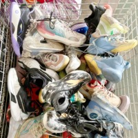 S03 Chaussures de basketball d'occasion pour hommes, baskets de marque, lots en gros, articles de sport d'origine chinoise de seconde main, lots Ukay