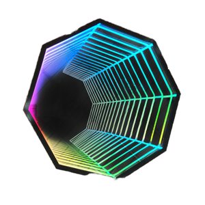 <strong>Custom</strong> 3D LED Neon <strong>Infinity</strong> <strong>Mirror</strong> Letters Logo Sign for Office Bar Companies-Multi Color Shop Wall <strong>Decoration</strong> Business Light - Product Image 5