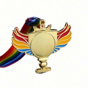 Médaille commémorative d'honneur de haute qualité en gros, en promotion, personnalisable pour les jeux de marathon, avec logo, production de médailles métalliques - Product Image 4